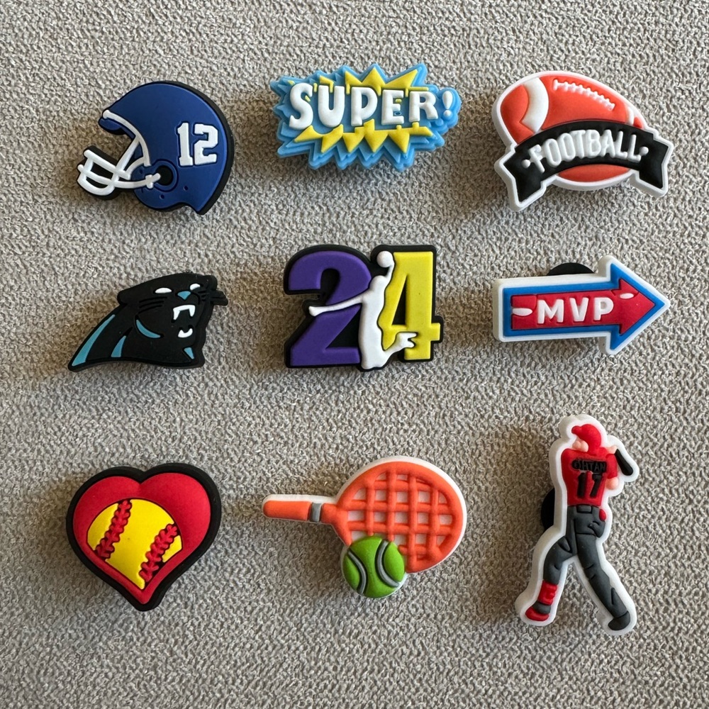 Sports Shoe Charm Bundle